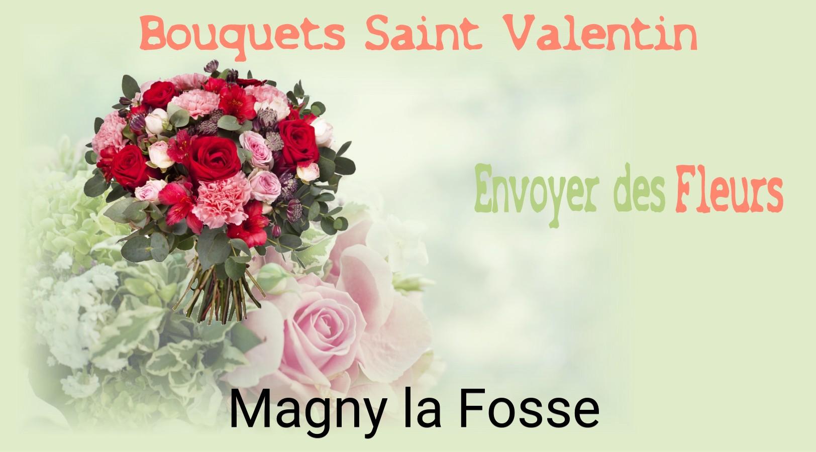 Roses de Saint-Valentin livrées à Magny-la-Fosse